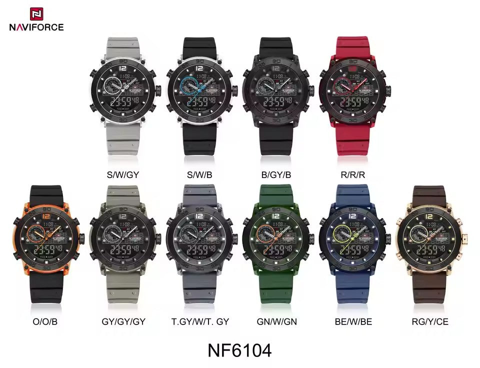 Reloj de Pulsera Caballero Naviforce 6104