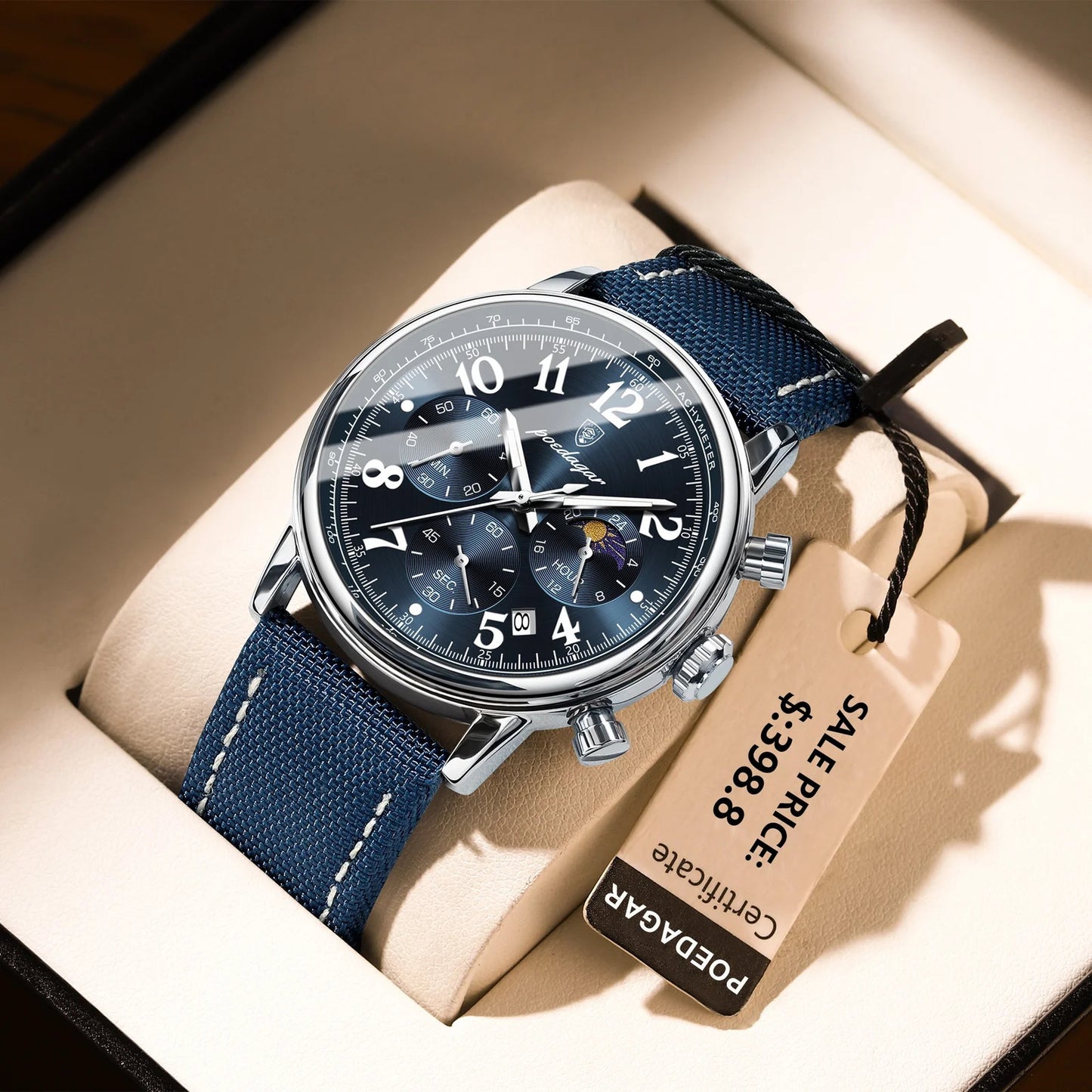 Reloj de pulsera Poedagar 808