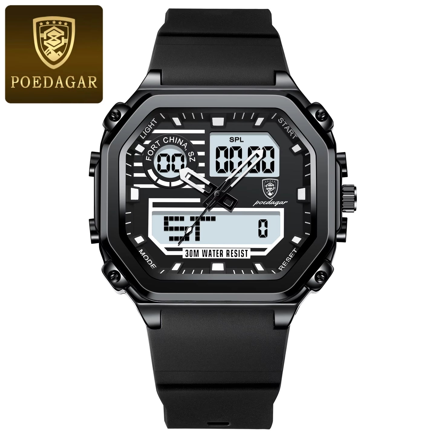 Reloj de pulsera Poedagar 993