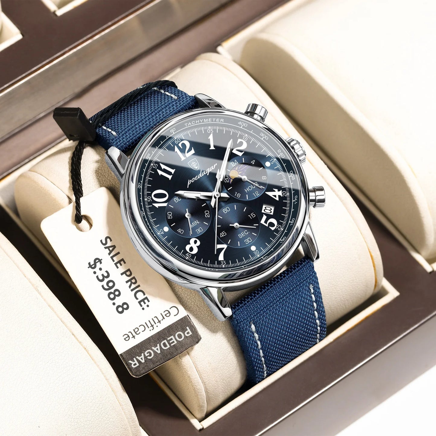 Reloj de pulsera Poedagar 808