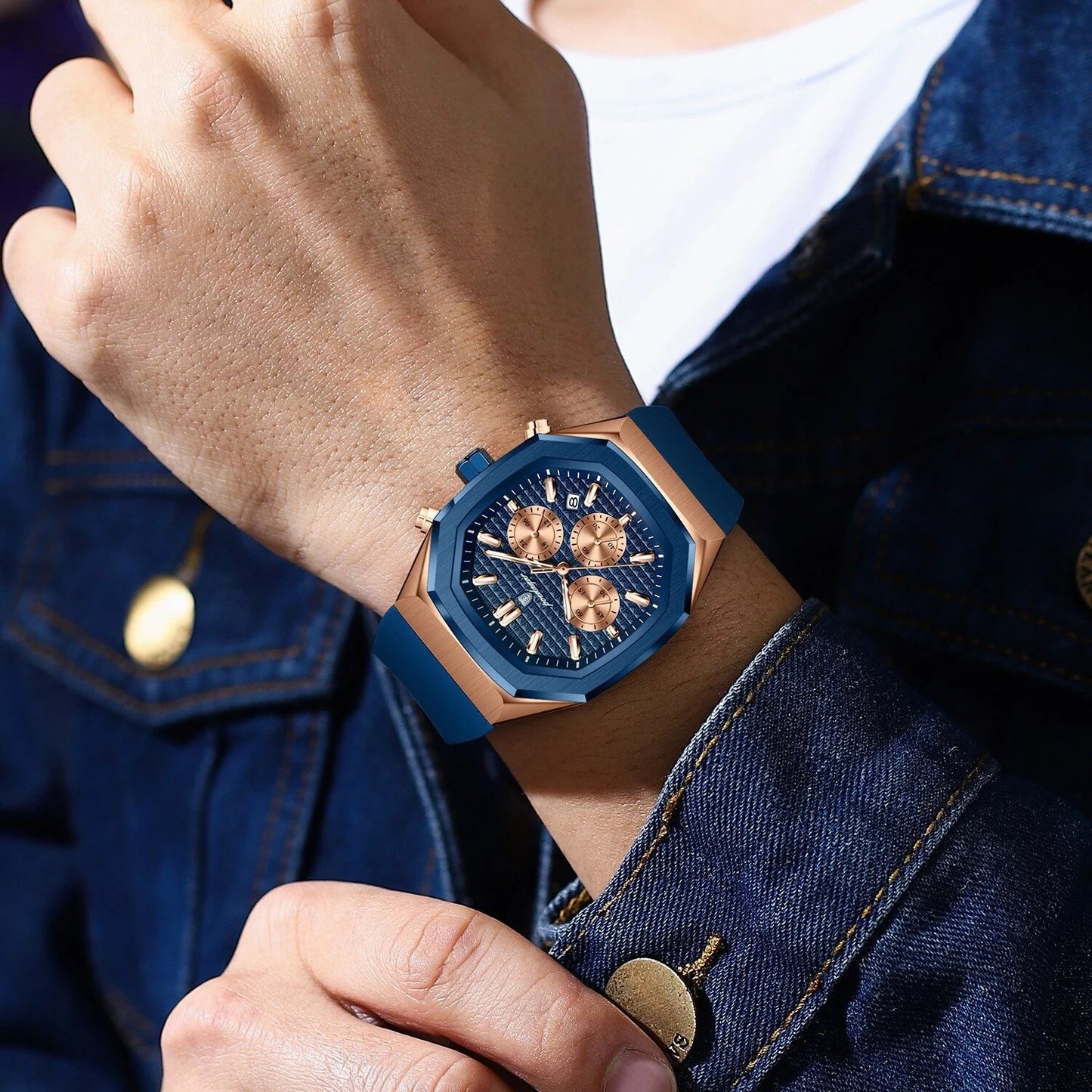 Reloj de pulsera Poedagar 893
